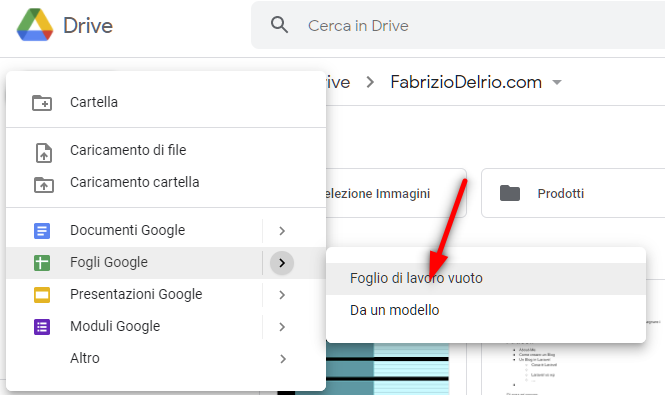 Calendario Editoriale: come iniziare partendo da zero! - crea fogli Google