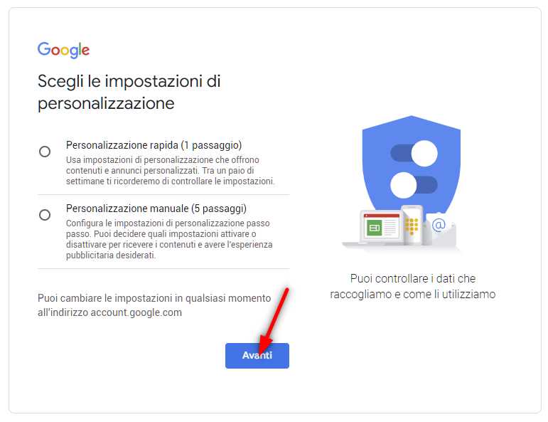 Come creare un Email? - come creare un email con gmail - step 7