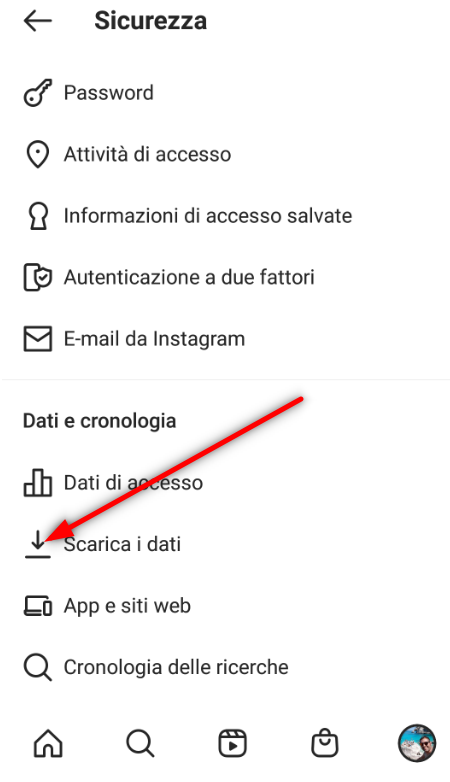 Come Eliminare un Account su Instagram senza perdere i dati! - scarica i dati