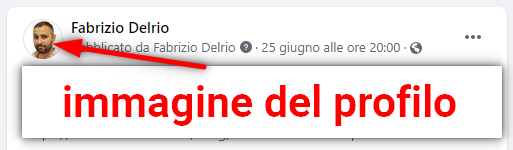 Creare una pagina Facebook aziendale - esempio immagine del profilo