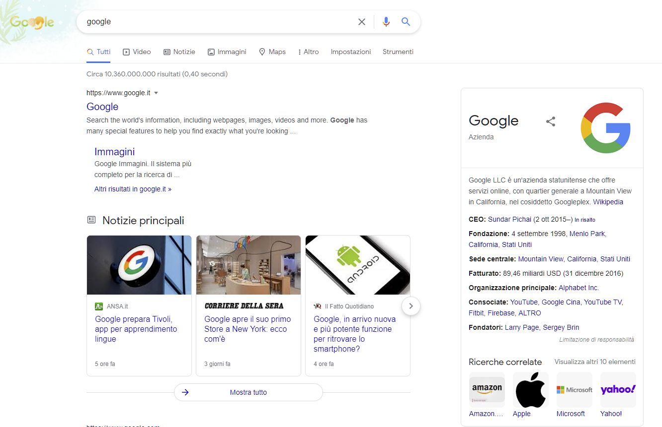 I motori di ricerca più usati nel 2021? - il motore di ricerca più usato al mondo: Google