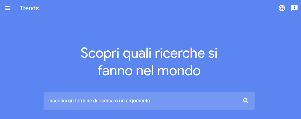 Parole Chiave: cosa sono e come trovarle in 7 step! - trova parole chiave con Google Trends