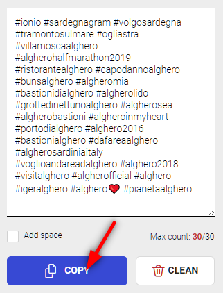 Quando Pubblicare su Instagram? - copia e incolla gli hashtag