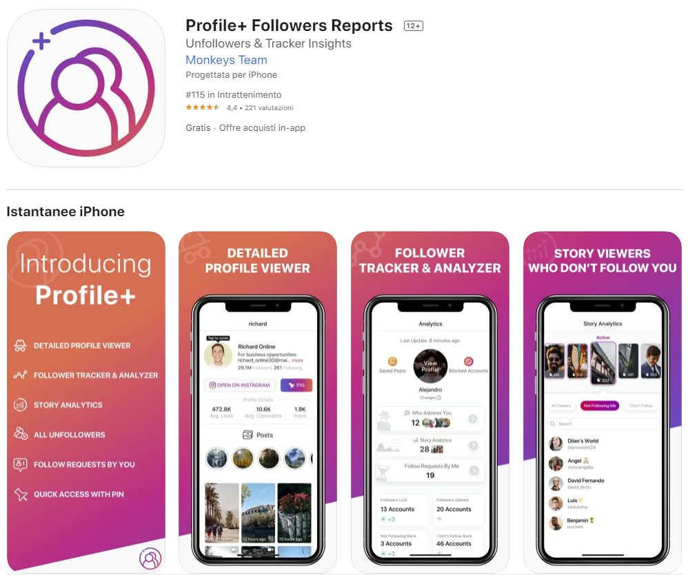 3 Modi di vedere le storie di Instagram in Anonimo - Storie Instagram in Anonimo con Profile+