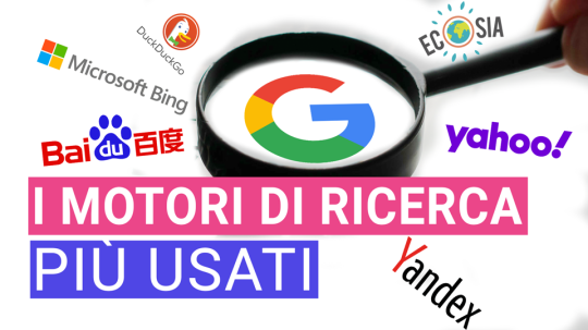 immagine motori di ricerca più usati